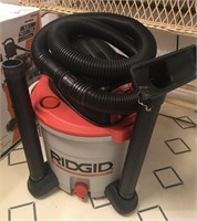 5hp Rigid Wet Dry Vac TESTED AND WORKING