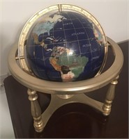 Gemstone Globe with Built In Compass