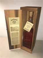 Jack Daniels Barrel House 1 Whiskey Bottle and Box