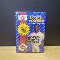 1991 All World Football Canadian Trading Cards
