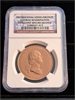 Presidential Series George Washington Bronze