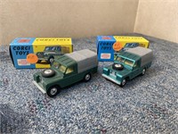 (2) CORGI TOYS LAND ROVER NO. 438