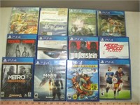 12pc PlayStation 4 / PS4 Video Games