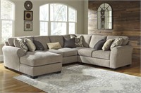 Ashley Pantomine Four Piece sectional LAF