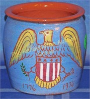 Nancy Anderson Redware Cache Pot