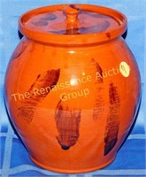 Lester Breininger Redware Cookie Jar