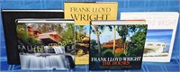 5 Frank Lloyd Wright Hardcover Books