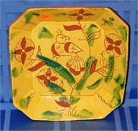 Lester Breininger Redware Serving Dish