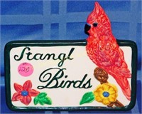 Stangl Birds Dealer's Plaque