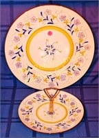 3 Pcs.Stangl Fairlawn Incl. 14" Chop Plate
