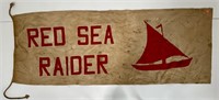 Boat flag- "Red Sea Raiders" - sailboat dde819 -