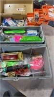 2 TACKLE BOXES and all fishing lures etc