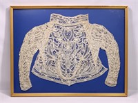 Blouse - Handmade Battenburg lace, ca 1890-1900,