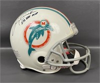 Autographed Larry Csonka Miami Dolphins Helmet
