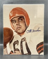 Otto Graham Autographed 8x10