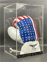 Sylvester Stallone Autographed Boxing Glove