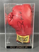 Autographed Roy Jones Jr. Boxing Glove