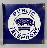 Independent Public Telephone Porcelain Flange