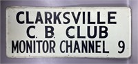 Clarksville C.B. Club Sign