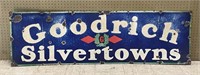 Goodrich Silverton Porcelain Sign