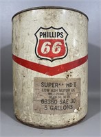 Phillips 66 Five Gallon Oil Can
