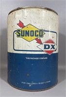 Sunoco D-X Five Gallon Oil Can