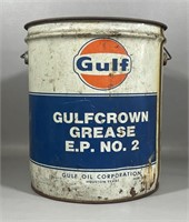 Gulf 35 Pound Grease Can/Bucket