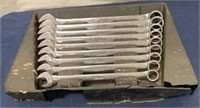 Snap-on 9 Metric Combination wrenches