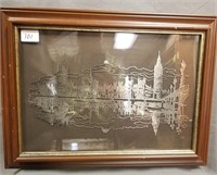Franklin Mint Silverscape of London dated 1977
