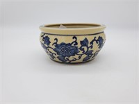 Lotus Decorated Blue & White Chinese Porcelain