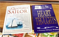 Books: Heart Thoughts & The Quotable Sailor