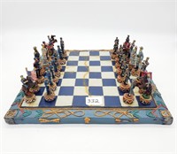 Civil War Theme Chess Set