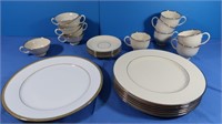 Lenox Montclair Dish Set-6 ea Dinner Plates,Coffee