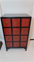 12 Drawer Chest-23x16x38"