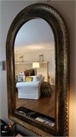 Gilded Frame Arch Top Mirror-28"x46"