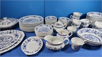 Wedgewood Blue Heritage Service for 12 & Serving