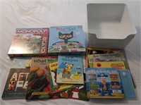 Game Lot-Monopoly Jr, Pete & The Cat, Children's