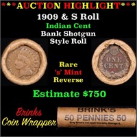 ***Auction Highlight*** Indian cent 1c orig roll,