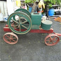 ONLINE AUCTION - HIT N MISS ENGINES; MOWERS; TOOLS - 8/8