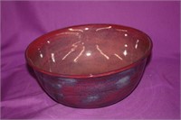 Studio pottery bowl 9.5 dia