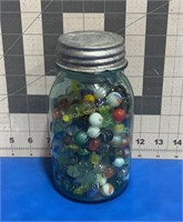 1Qt jar of marbles