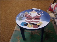 8" Santa stool
