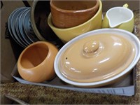 Mid Century pottery items