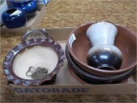 Studio pottery & crockery items
