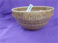 Pottery USA brown mixing bowl
