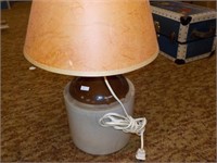 Jug converted to lamp 20"