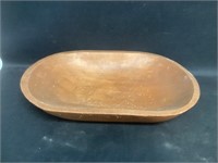 21” Long Wood Dough Bowl