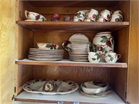 Set of Franciscan Apple Dishes