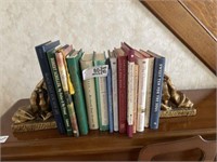 Praying Hands Bookends & Books