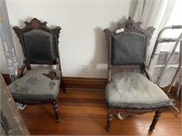 Two Ornate Chairs